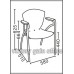 A-D027 彩色膠椅 (A192)